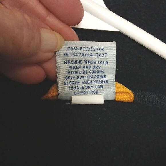 ❄️Old Navy Black Pullover Sweater for Men XXL DRAWSTRING BOTTOM - Picture 6 of 6